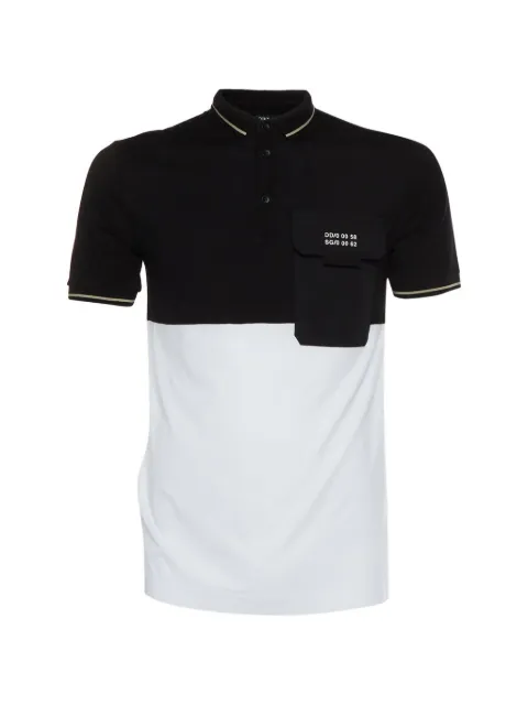 Dolce & Gabbana Pre-Owned playera tipo polo con bolsillo en el pecho y diseño color block