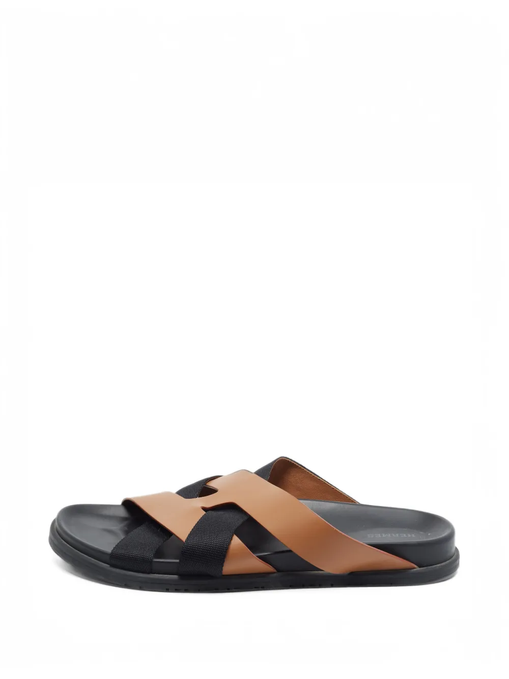 Hermès Pre-Owned Kazimir crossover sandals - Braun