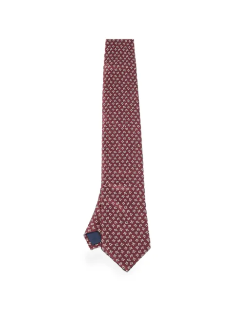 Lanvin Pre-Owned printed silk tie