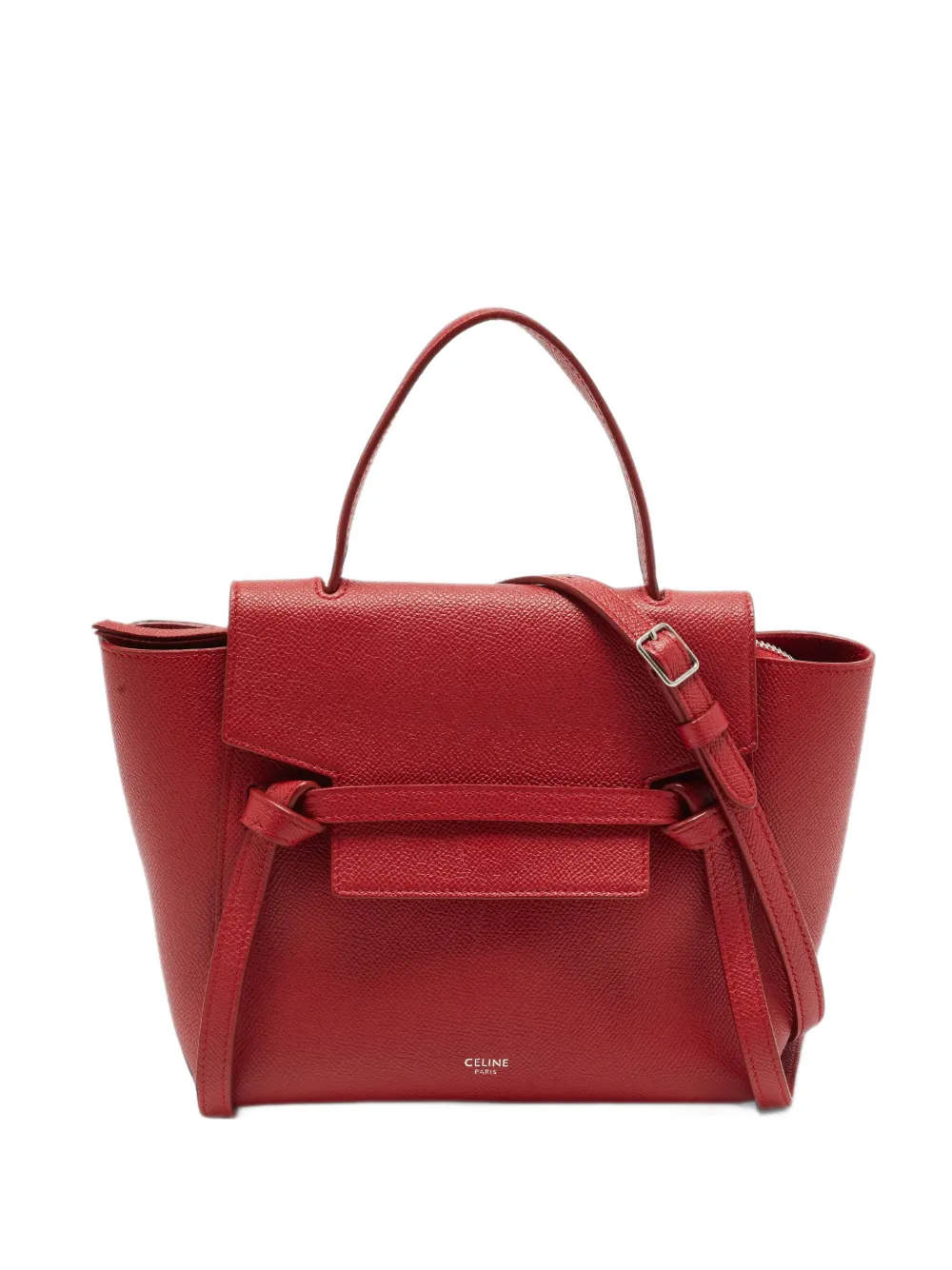 Celine Pre-Owned 2018 Nano Belt cross body bag - Rot