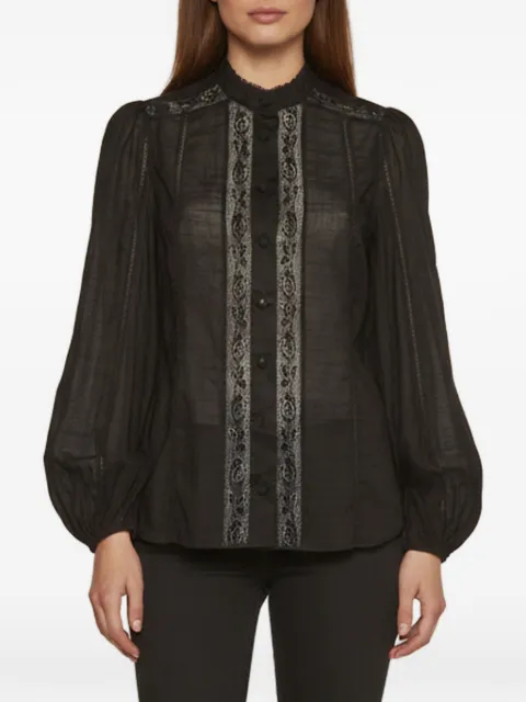 ZIMMERMANN Halliday lace-trim top