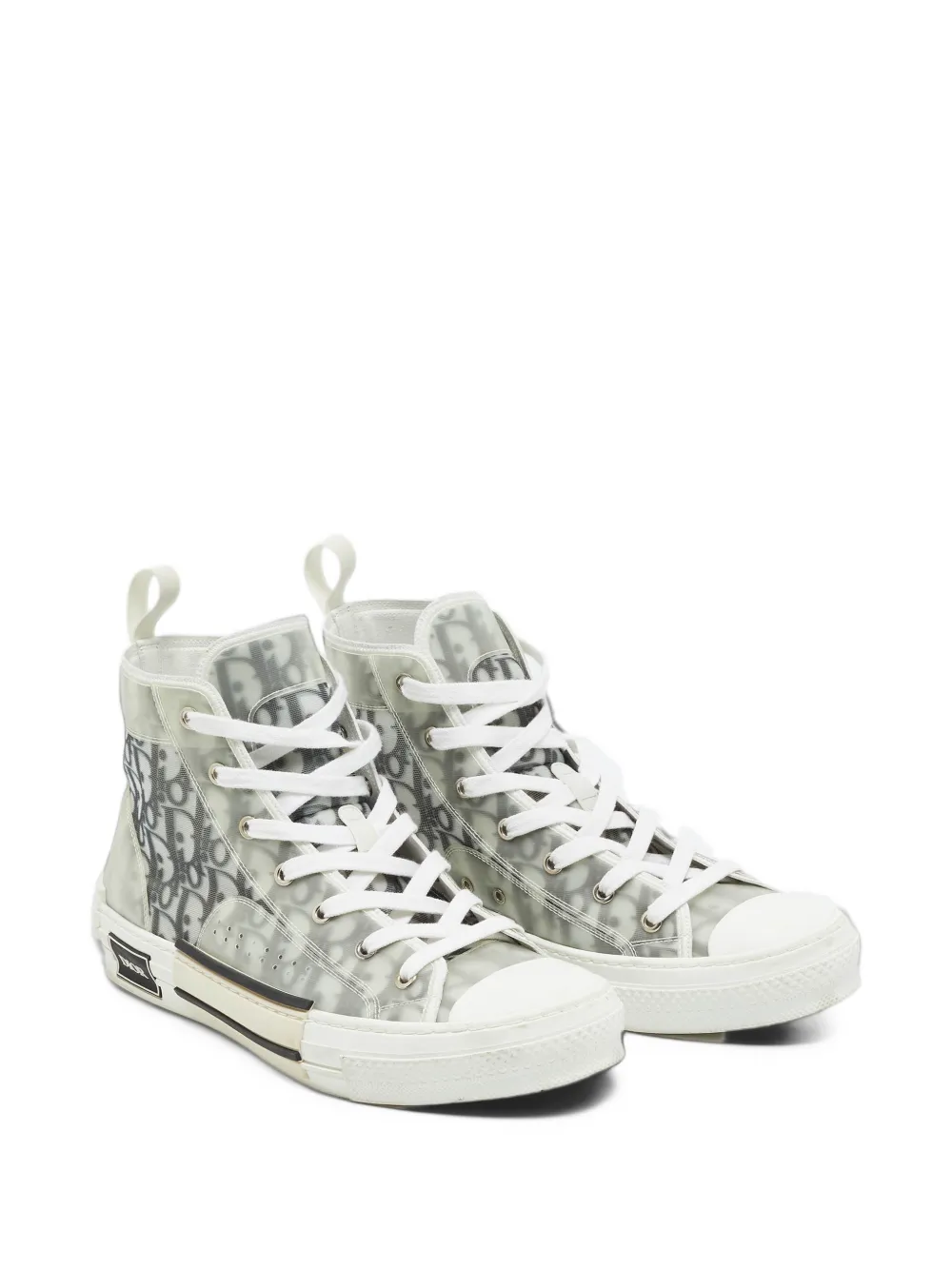 Christian Dior Pre-Owned Oblique B23 sneakers - Bianco