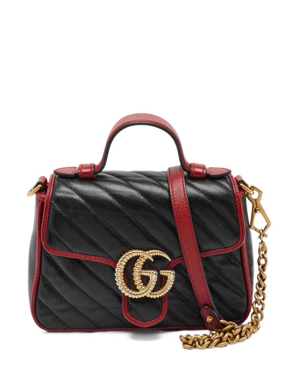 Gucci Pre-Owned leather tote bag - Schwarz