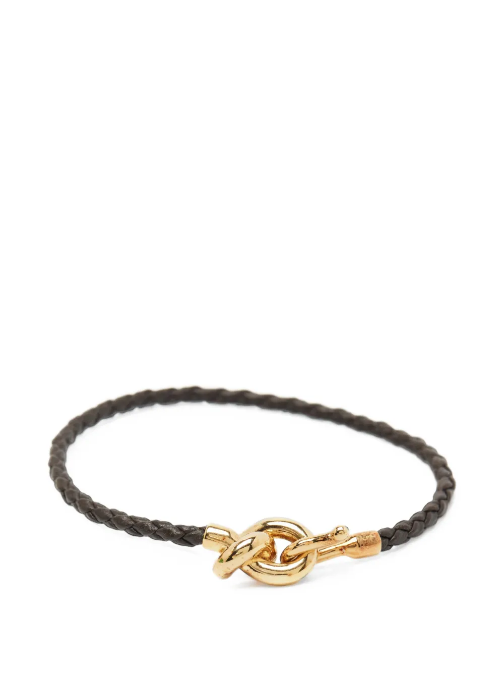 Bottega Veneta Pre-Owned knot braided bracelet - Oro