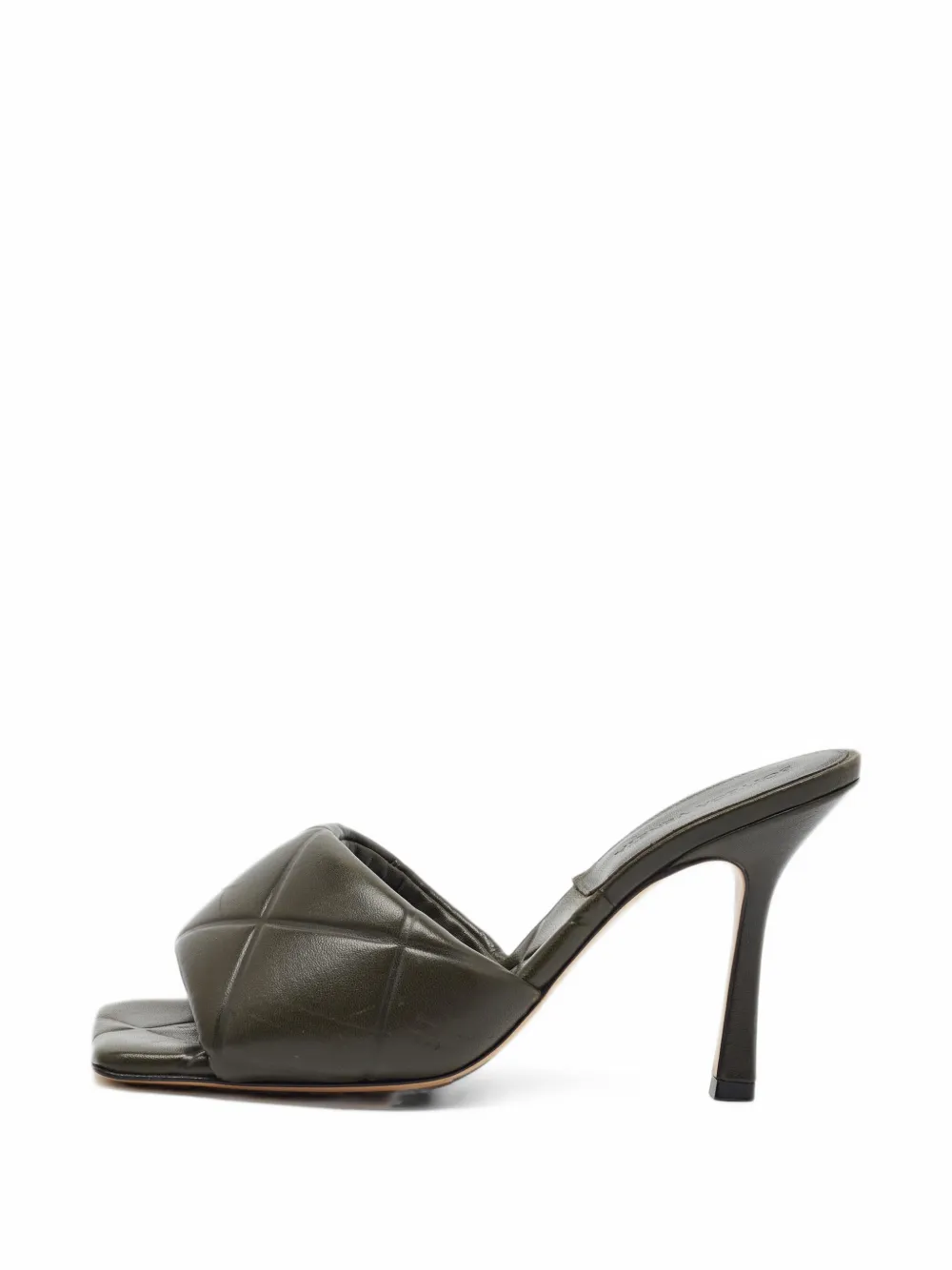Bottega Veneta Pre-Owned Lido quilted sandals - Grün