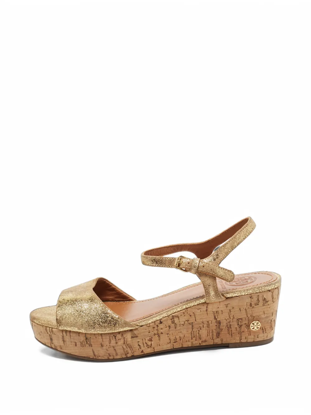 Tory Burch Abena wedge sandals - Gold