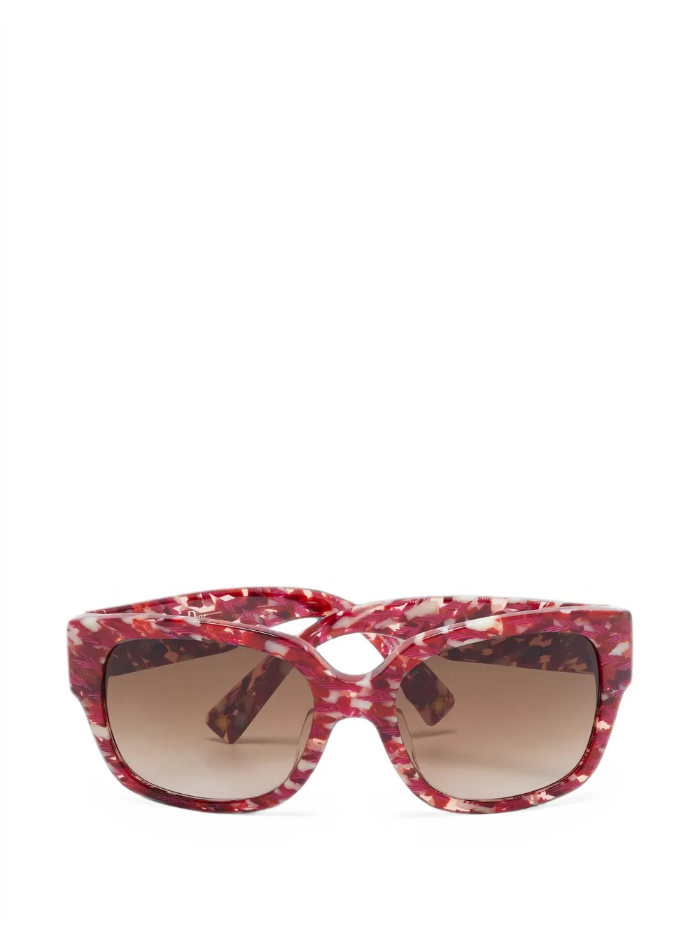 Christian Dior Pre-Owned Flanelle F squared-france sunglasses - Rosa