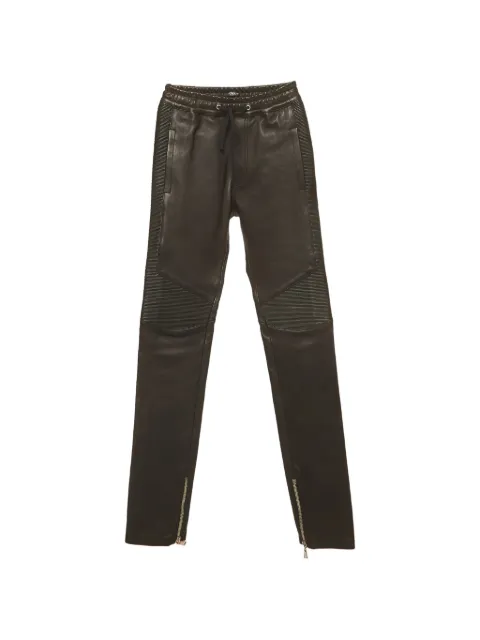 Balmain Pre-Owned pantalones con cordones