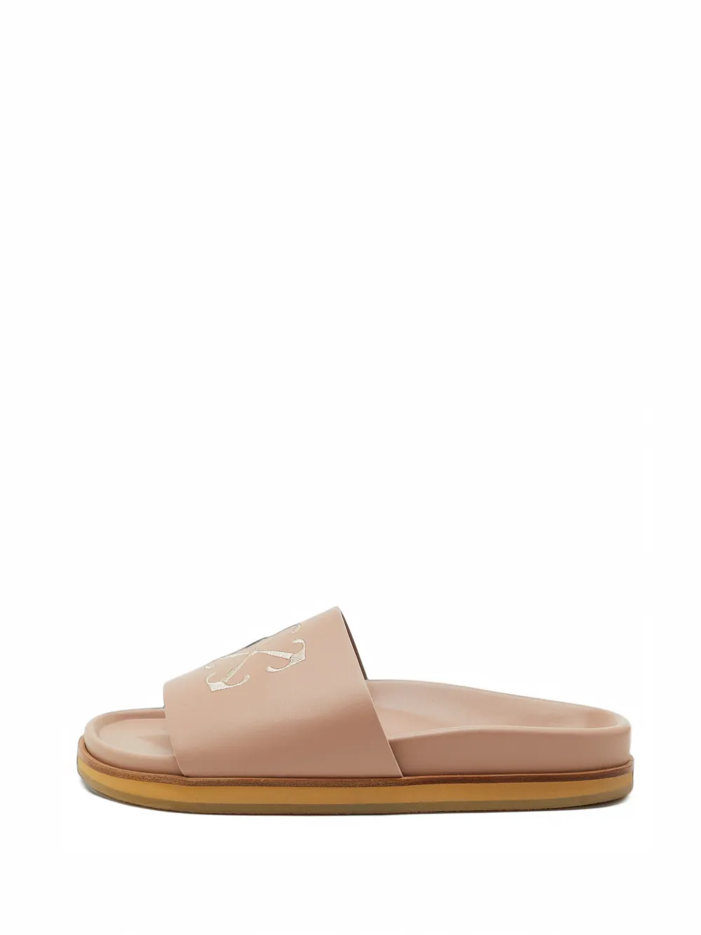 Off-White Pre-Owned Arrow slide sandals - Rosa
