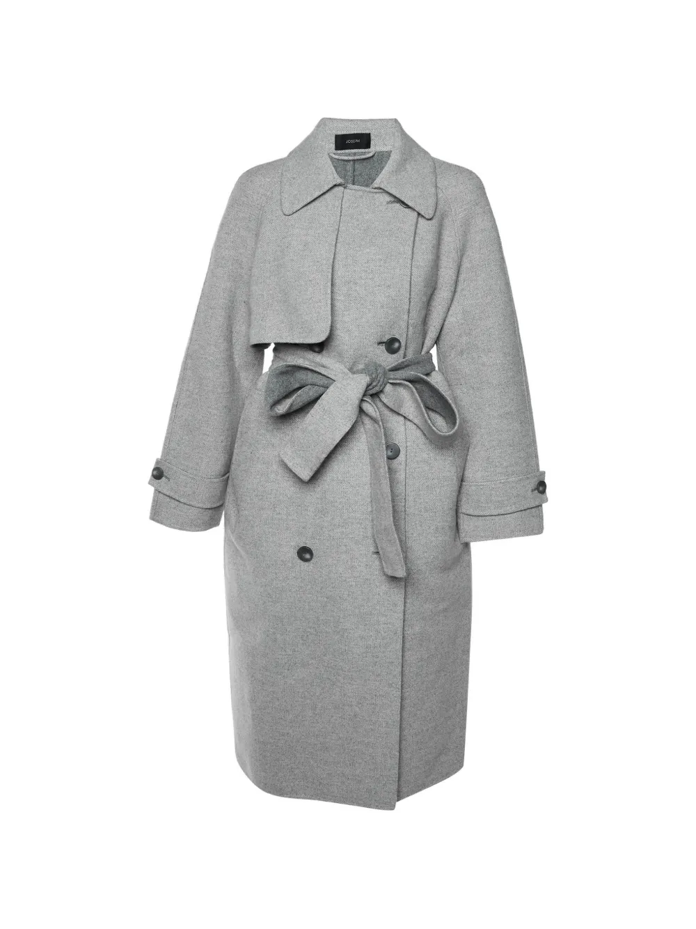 JOSEPH Colette double-breasted coat - Grau