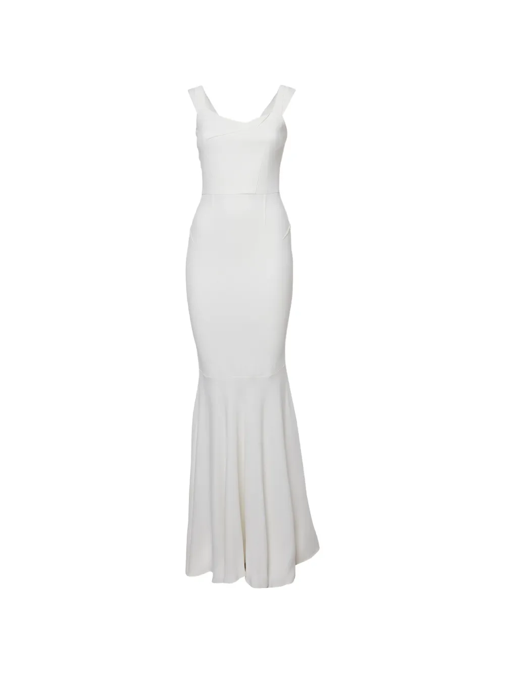 Roland Mouret V-neck maxi dress - Bianco