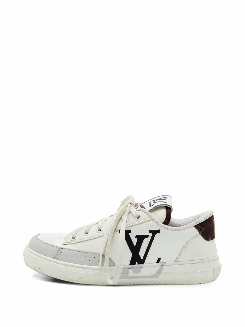 Louis Vuitton Pre-Owned Charlie leather sneakers - Weiß