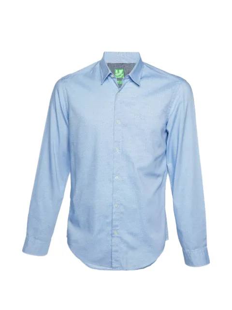 BOSS C-Buster pin-checked shirt