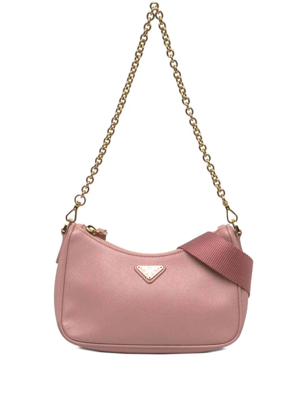 Prada Pre-Owned 2005 Mini Saffiano Re Edition 2005 satchel - Rosa