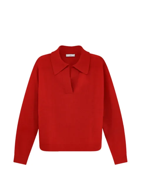 R2W Alize 7  polo-collar knitted sweater