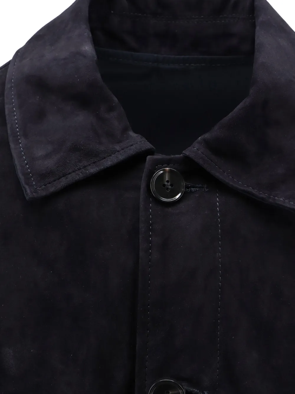 Arma Tomme reversible suede jacket Blauw