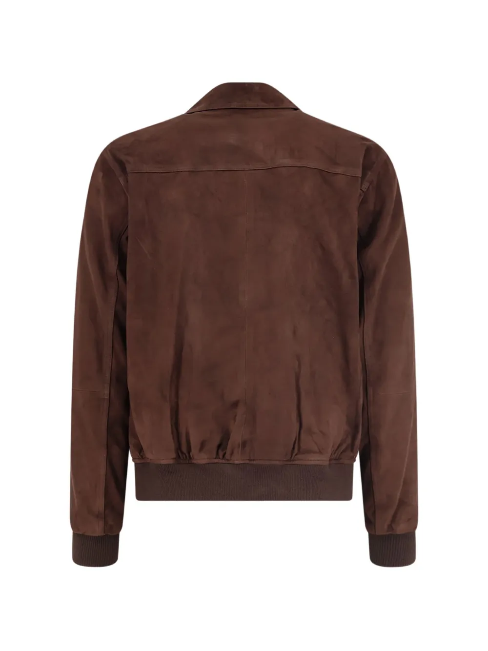 Arma Tomme Reversible Suede Jacket In Brown