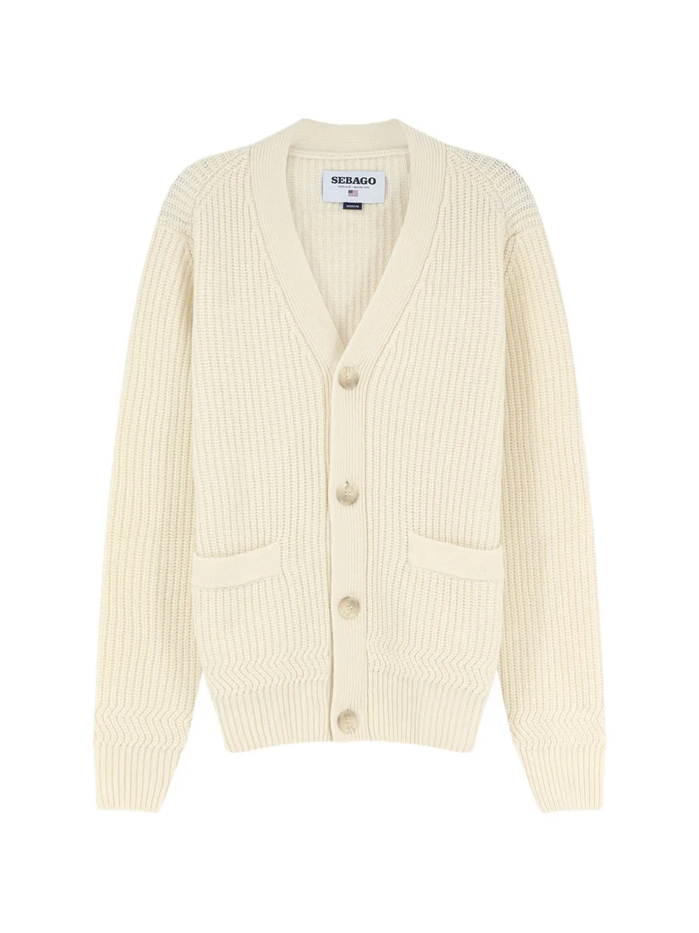 Sebago Chandler V-neck cardigan - Nude