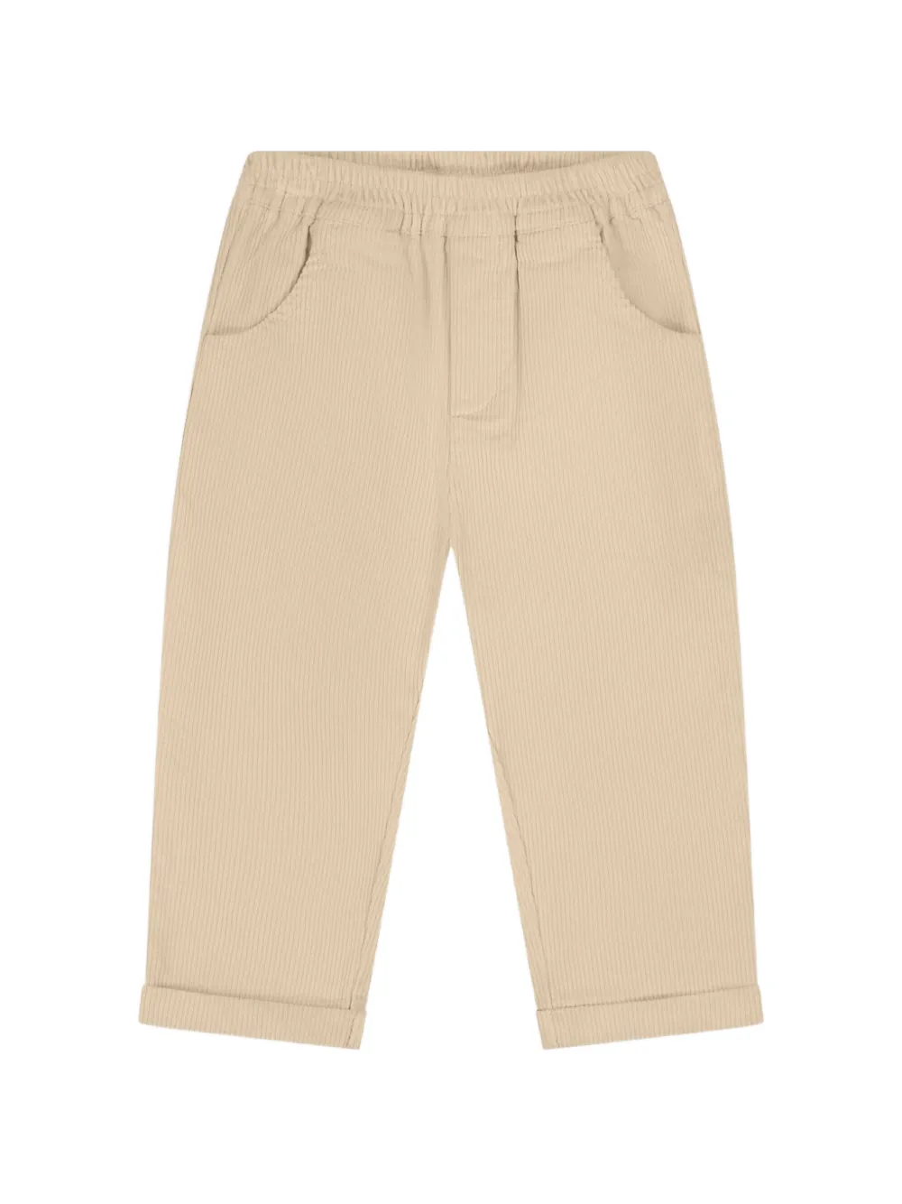 Donsje Olb corduroy elasticated-waist trousers - Toni neutri