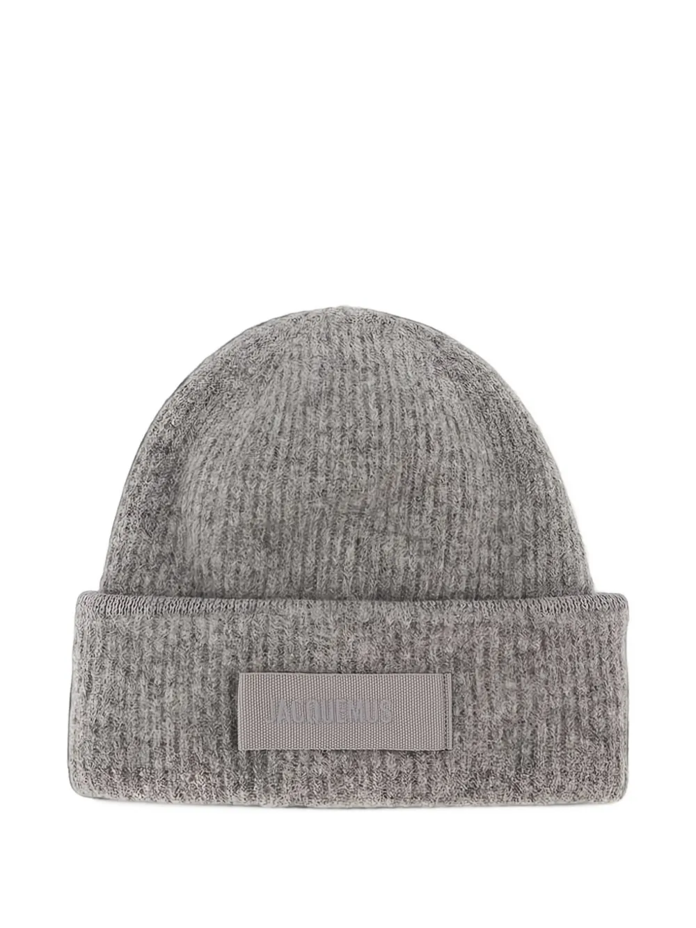 Jacquemus Gros Grain beanie hat Grijs