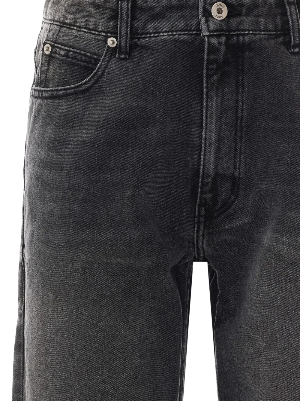 COOR faded-effect jeans Zwart