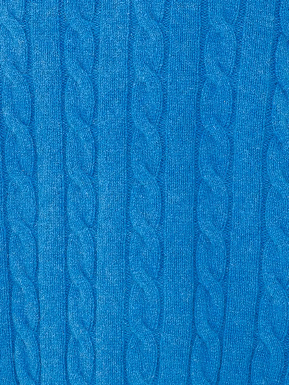 COOR cable-knit sweater Blauw
