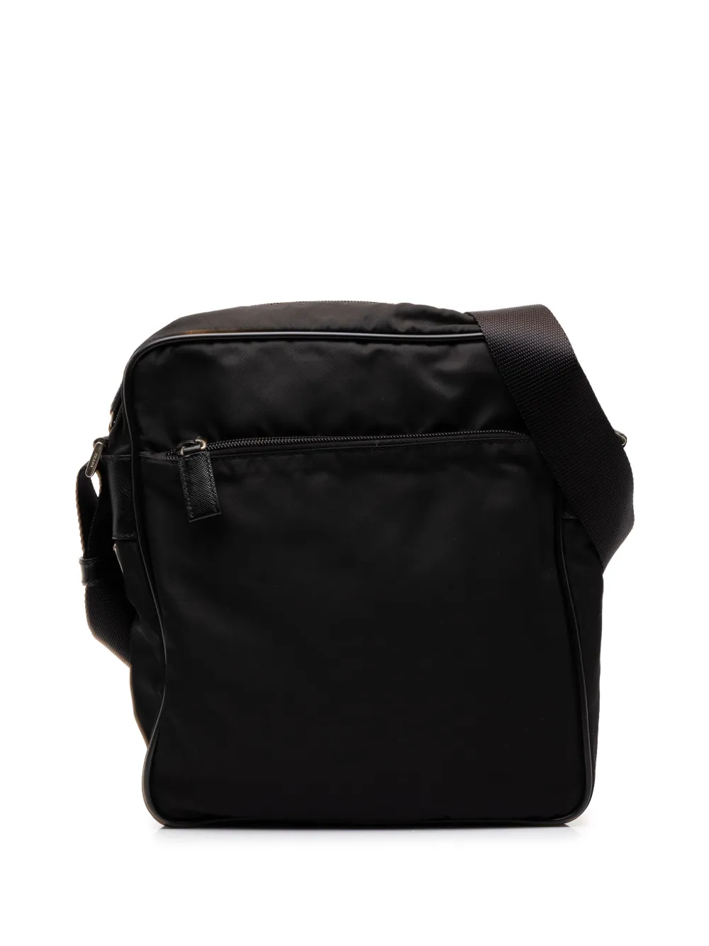 Prada Pre-Owned 2013-2026 Tessuto Zip Top crossbody bag - Nero
