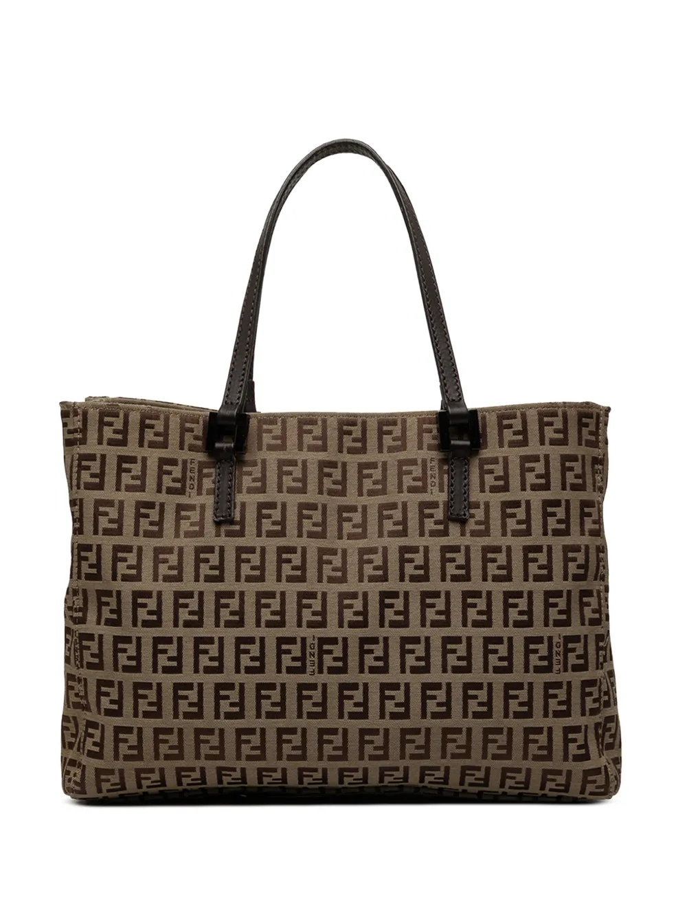 Fendi Pre-Owned 2000-2010 Zucchino Canvas tote bag - Nude