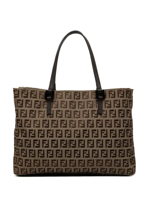 Fendi Pre-Owned Borsa tote in tela con motivo Zucchino 2000-2010