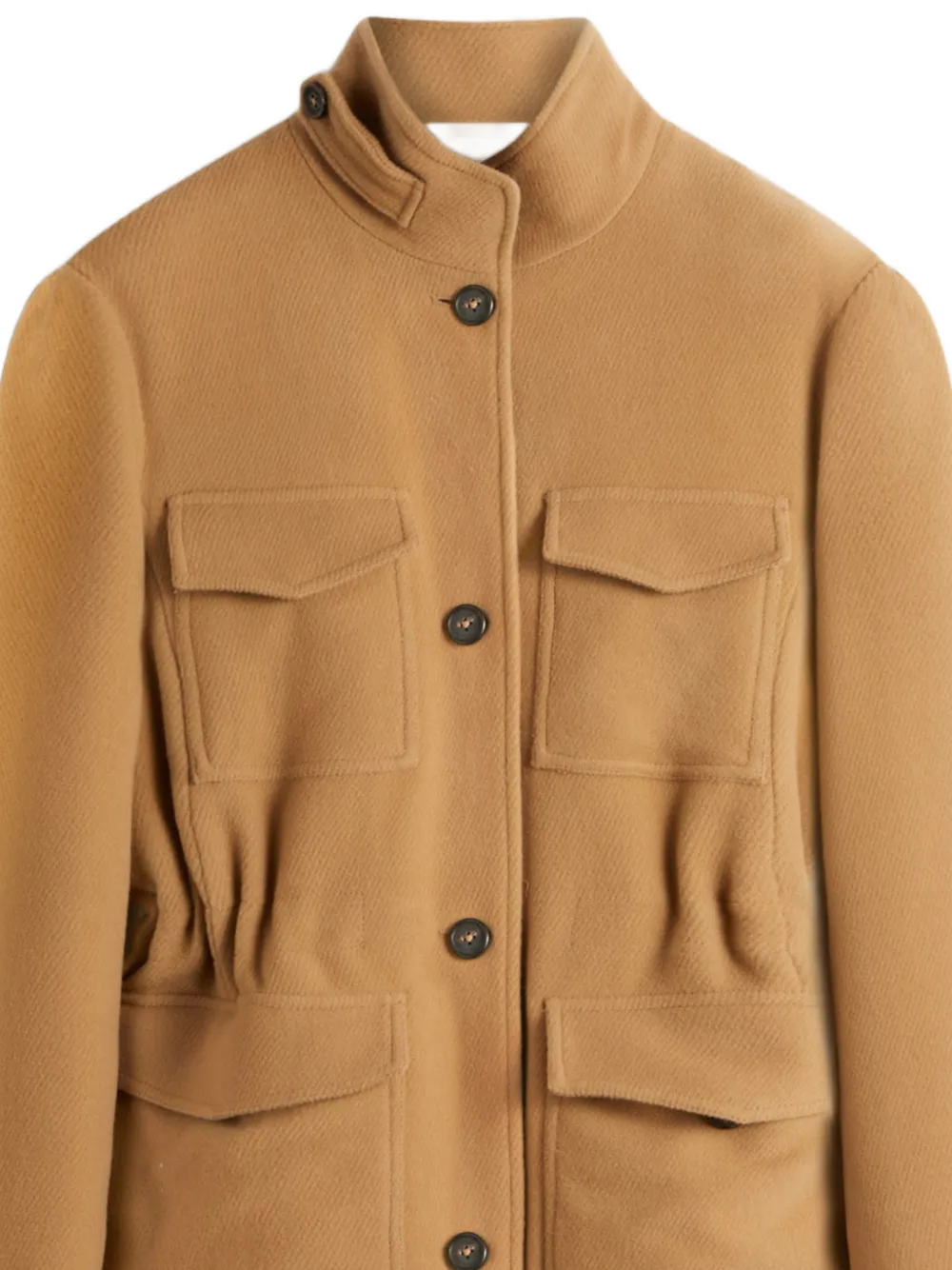 Ballantyne button-fastening pocketed jacket Bruin