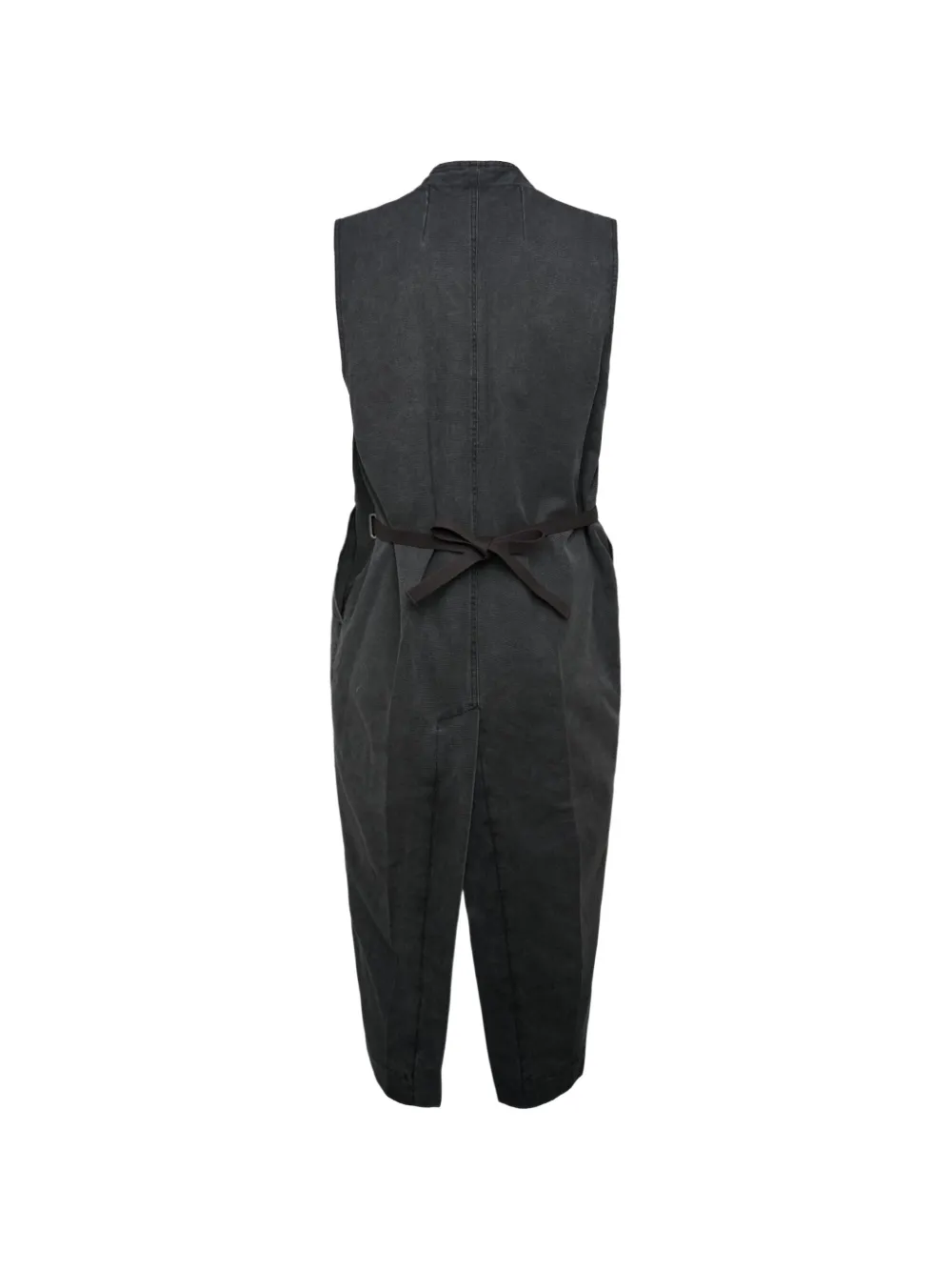 Rick Owens long Lab vest Grijs