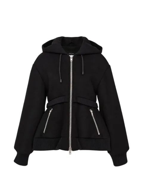 Simone Rocha sculpted double-hem hoodie