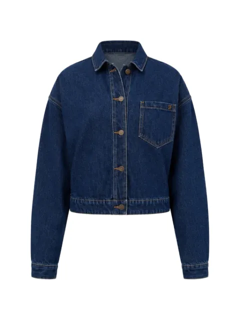 Soeur et Frères Le Veste Courte cropped structured denim jacket