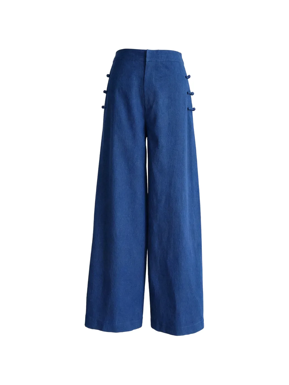 Qipology Pankou wide-leg jeans - Blu