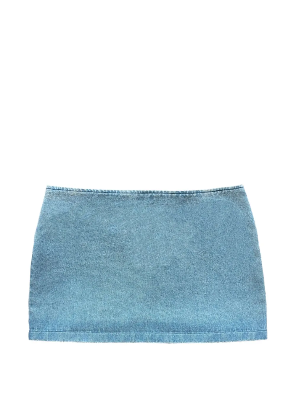 TANIA ORELLANA Sacro back cut-out mini skirt - Blau