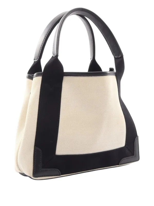 Balenciaga Pre-Owned 2012-2026 キャンバス ネイビーカバ XS