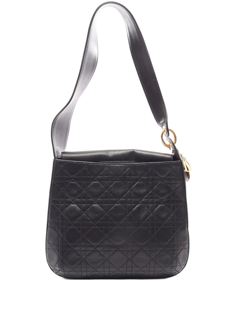 Christian Dior Pre-Owned 20th Century Lambskin Cannage shoulder bag - Schwarz