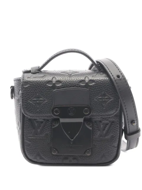 Louis Vuitton Pre-Owned 2021 Monogram Taurillon Pico S Lock satchel