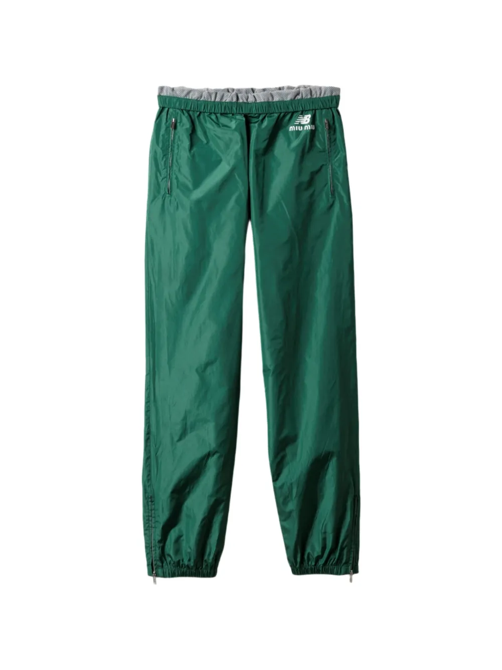 Miu x New Balance track pants Groen