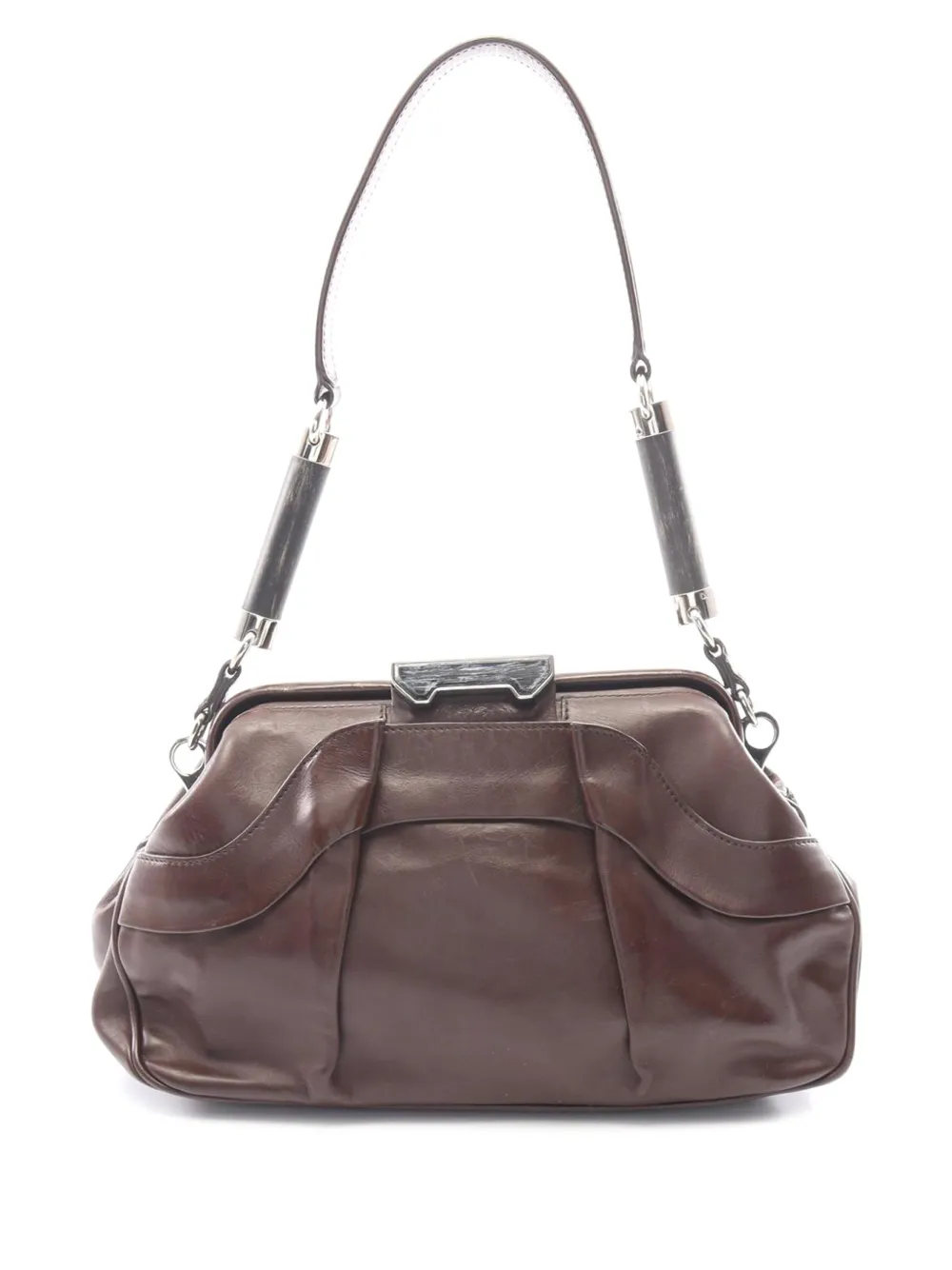 Celine Pre-Owned 2000-2026 Leather shoulder bag - Braun