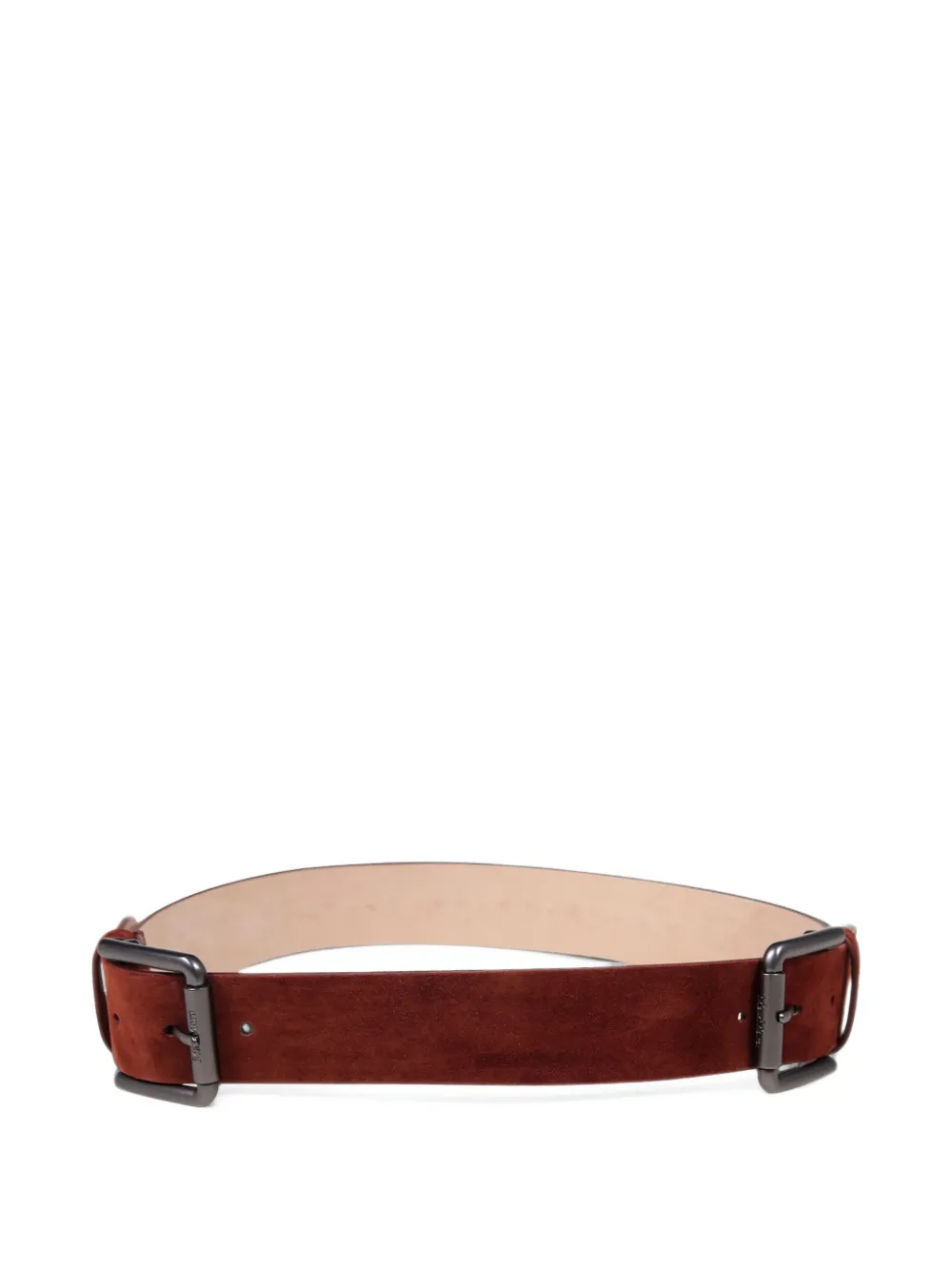 Max Mara suede belt - Brown