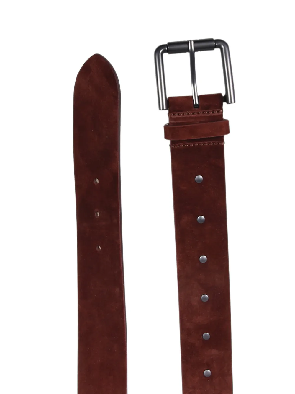 Max Mara suede belt Bruin