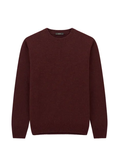 Boggi Milano crew neck jumper in wool blend