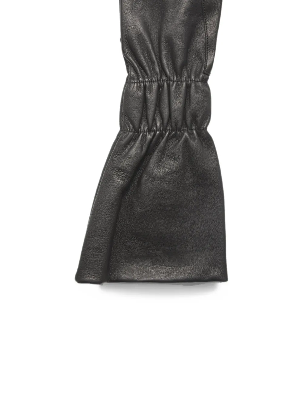 Rick Owens cuffed gloves Zwart