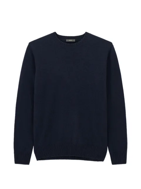 Boggi Milano crew neck jumper in wool blend