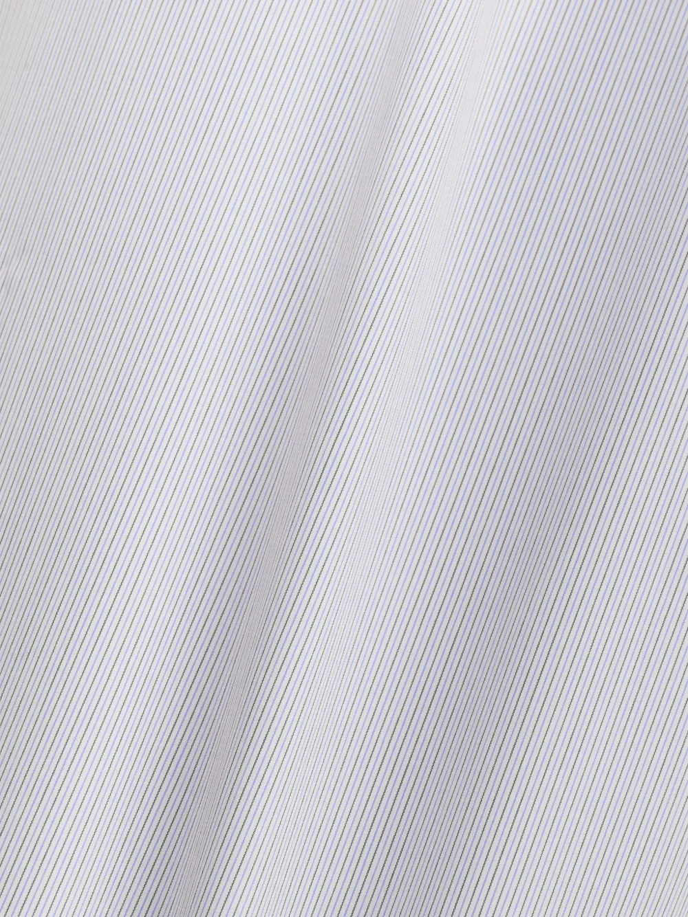 Boggi Milano striped non-iron cotton slim fit shirt Wit