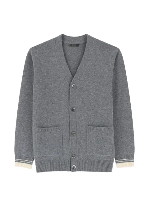 Boggi Milano cardigan in superfine merino wool