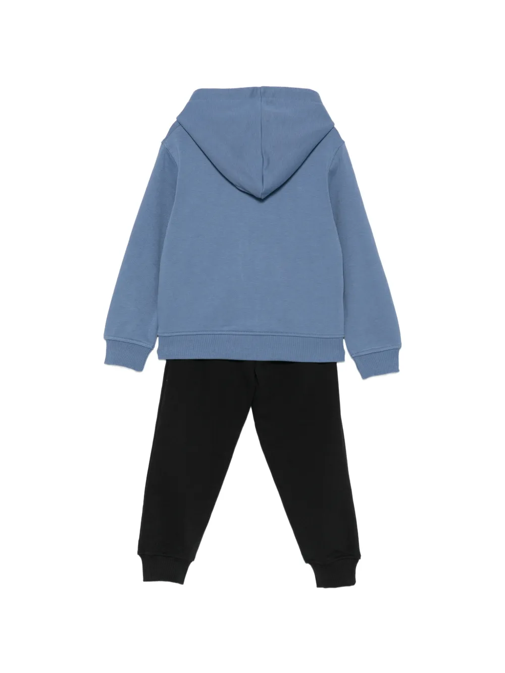John Richmond Junior logo-patch zip-up tracksuit Blauw