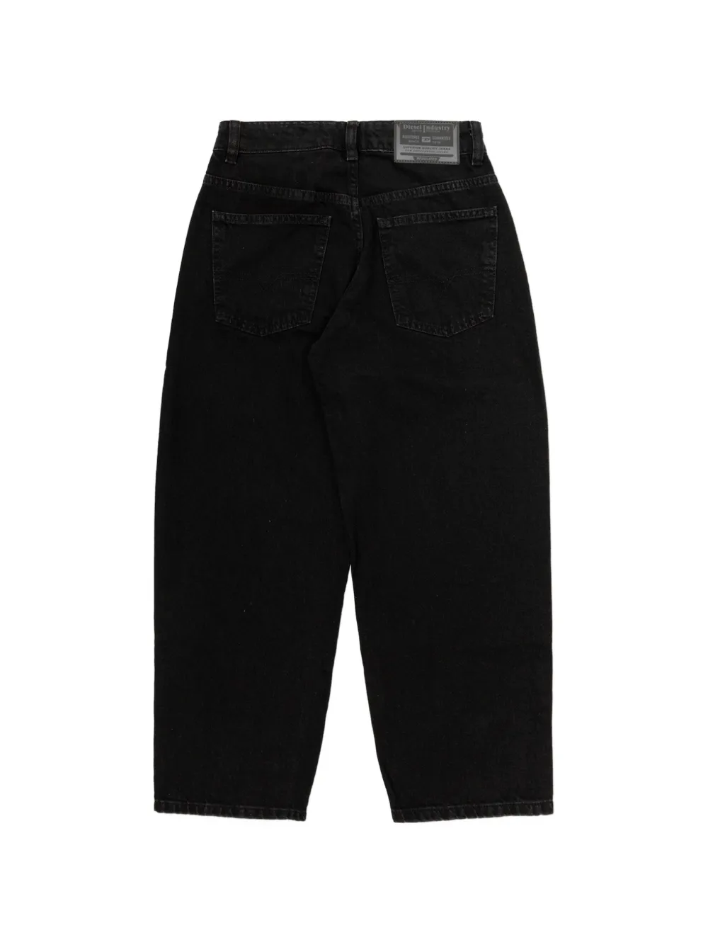 Diesel Kids D-Devon relaxed jeans Zwart