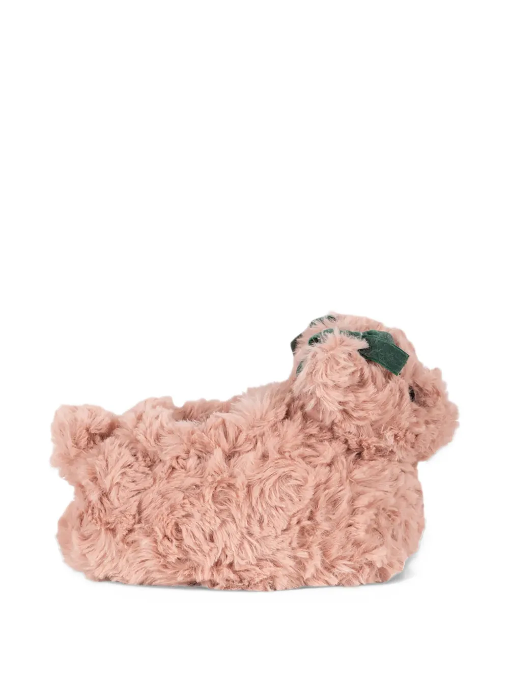 Konges Sløjd Teddy bear-shaped slippers - Rosa